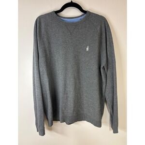 Johnny O Santa Monica CA Gray Crewneck Sweatshirt Surfer Logo Mens Large‎